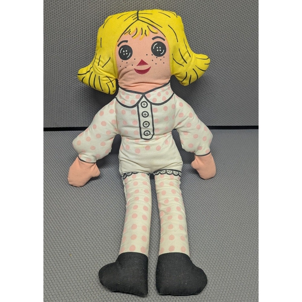 VTG Daisy Cloth Plush Advertising Doll MD Bathroom Toilet Paper Collectible Pink